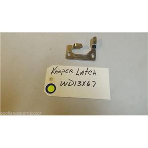 GE Dishwasher  WD13X67  Keeper Latch  used part