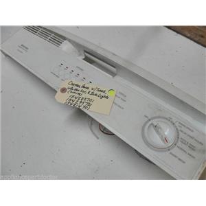 FRIGIDAIRE DISHWASHER 154222701 154295701 154214701 WHITE CONTROL PANEL SEE NOTE