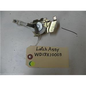 HOTPOINT  DISHWASHER WD13X10003 LATCH USED PART ASSEMBLY
