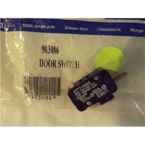 MAYTAG/ADMIRAL/JENN AIR 903086 DOOR SWITCH   NEW IN BOX