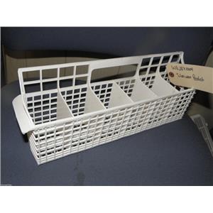 GE DISHWASHER WD28X10004 SILVERWARE BASKET USED PART ASSEMBLY FREE SHIPPING