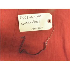 SAMSUNG DRYER DC6101214A SPRING PLATE USED PART ASSEMBLY