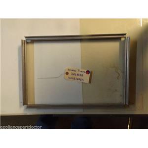 KENMORE STOVE  3186289 W10316950 Window frame   USED PART