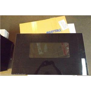 MAYTAG STOVE 07707300 GLASS DOOR BLK.  NEW IN BOX
