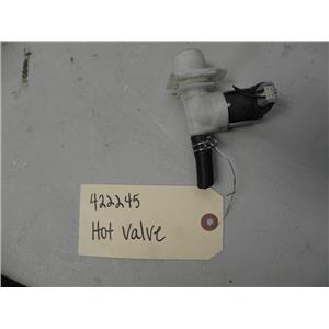 BOSCH WASHER 422245 HOT VALVE USED PART ASSEMBLY "FREE SHIPPING"