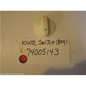 MAYTAG STOVE 74005143  Knob, Switch (bsq)    USED PART