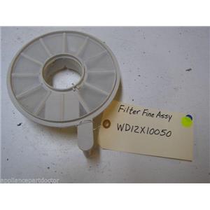 GE DISHWASHER WD12X10050 FINE FILTER USED PART ASSEMBLY