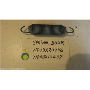 GE DISHWASHER WD03X20446  WD03X10037  Spring Door used part