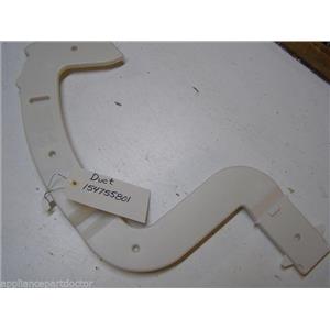 ELECTROLUX  DISHWASHER 154755801 DUCT USED PART ASSEMBLY