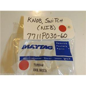 Maytag Whirlpool Stove  7711P030-60 Knob, Switch  NEW IN BOX
