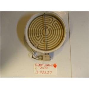 WHIRLPOOL STOVE 3148827  Element, Surface  2100W    USED PART