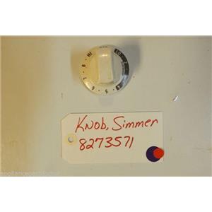 KENMORE STOVE 8273571  Knob simmer  USED PART