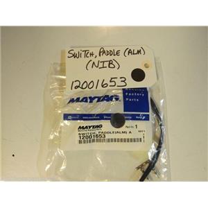 Maytag Crosley Washer  12001653  SWITCH, PADDLE(ALM)  NEW IN BOX