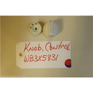 GE STOVE WB3X5831 Knob control  USED PART