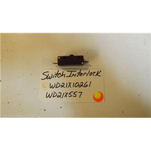 ge DISHWASHER WD21X10261  WD21X557   Switch Interlock  used part
