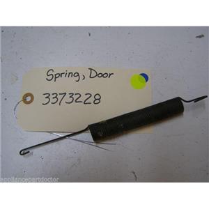 WHIRLPOOL DISHWASHER 3373228 DOOR SPRING USED PART ASSEMBLY