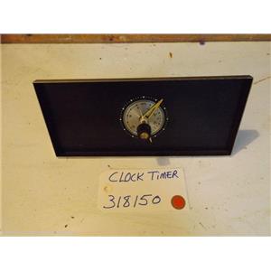 KENMORE STOVE 318150 Clock Timer scratches, marks   USED  PART