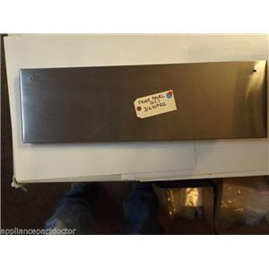 FRIGIDAIRE STOVE 316409402 Panel,drawer Front ,stainless used
