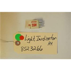WHIRLPOOL STOVE  5232668 Light, Indicator (right Side)   used