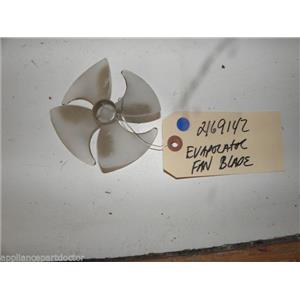 KENMORE REFRIGERATOR 2169142 EVAPORATOR FAN BLADE USED ASSEMBLY FREE SHIPPING