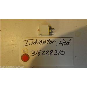 FRIGIDAIRE STOVE 318228310  Indicator, Red USED  PART