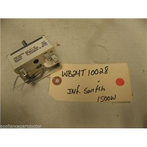 STOVE WB24T10028 1500W INF CONTROL SWITCH USED PART ASSEMBLY
