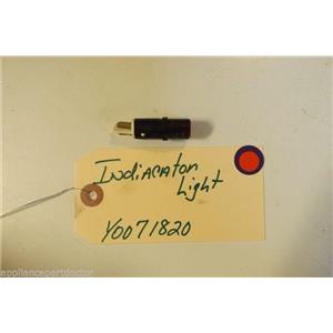 CALORIC  STOVE Y0071820     Indicator Light  USED