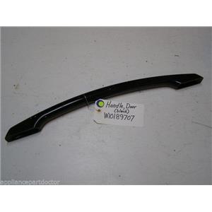 Maytag Dishwasher W10189707 Handle, Door (black) (scuffed)  used part assembly