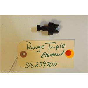 Kenmore STOVE 316259700   Range triple element  used part