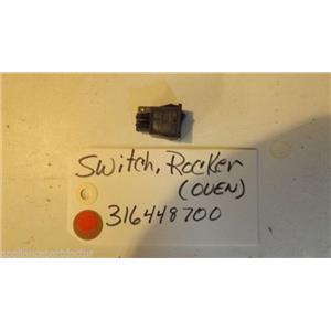 FRIGIDAIRE STOVE 316448700  Switch-rocker,oven  USED  PART