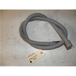 GE WASHER WH41X10126 OUTSIDE DRAIN HOSE USED PART ASSEMBLY