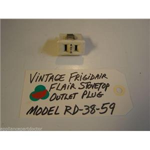 Model RD-38-59 Vintage Frigidaire Flair Stovetop Outlet Plug