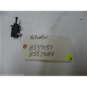 KENMORE DISHWASHER 8539151 8557689 ACTUATOR USED PART ASSEMBLY