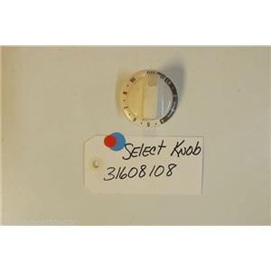 KENMORE Stove  316208108  Select knob  USED PART