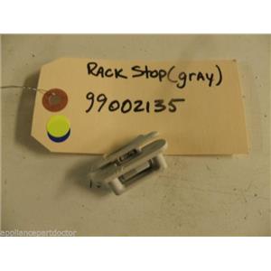MAYTAG DISHWASHER 99002135 GRAY RACK STOP USED PART ASSEMBLY
