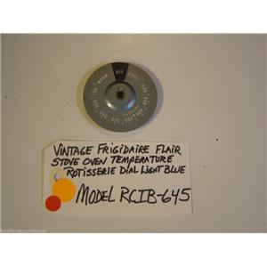 Model RCIB-645 Vintage Frigidaire Flair Stove Oven Temperature Rotisserie Dial