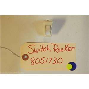 WHIRLPOOL DISHWASHER 8051730 Switch, Rocker USED PART