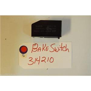 WHIRLPOOL STOVE 314210   Bake switch USED PART