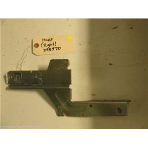 BOSCH DISHWASHER 298570 RIGHT HINGE USED PART ASSEMBLY F/S