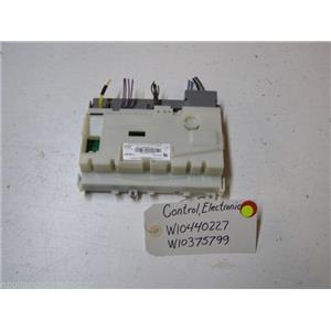 WHIRLPOOL DISHWASHER W10440227 W10375799 ELECTRONIC CONTROL USED PART ASSEMBLY