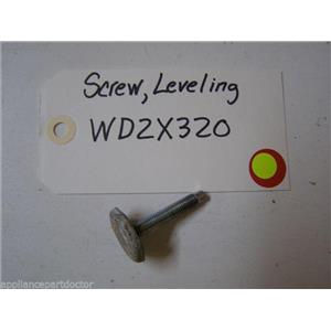 GE DISHWASHER WD2X320 LEVEL SCREW USED PART ASSEMBLY