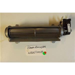 GE Stove WB26T10039 Blower Asm W/bkts   USED PART