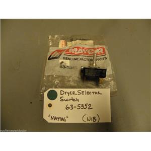 Maytag Dryer 63-5352 Selector Switch  NEW IN BOX