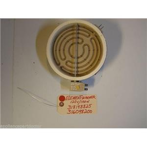 FRIGIDAIRE STOVE 318198825  316098200  Element-warmer 120v/100w   USED