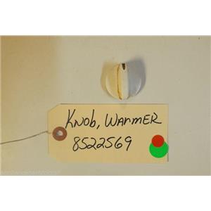 WHIRLPOOL STOVE  8522569   Knob, warmer used