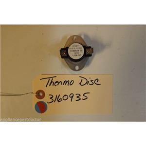 FRIGIDAIRE STOVE  3160935  Thermo disc USED