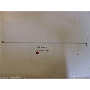 WHIRLPOOL STOVE W10078380  3196961  Rod, Latch used part