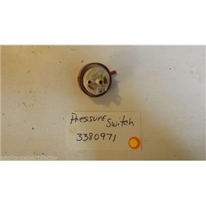 KENMORE DISHWASHER 3380971  pressure switch   used part assembly