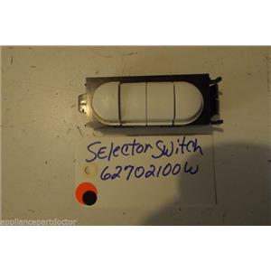 MAYTAG WASHER  62702100w  selector switch  used part