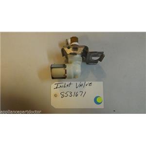 KENMORE  dishwasher  8531671  inlet valve   USED PART